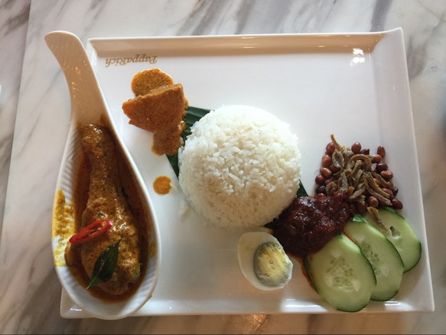 Nasi Lemak & Chicken Curry