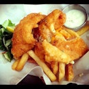 fish & chips for lunch some time back!
