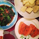 Dinner orang sakit perut post-raya #dinner #eathealthy #foodoosh #foodphotography