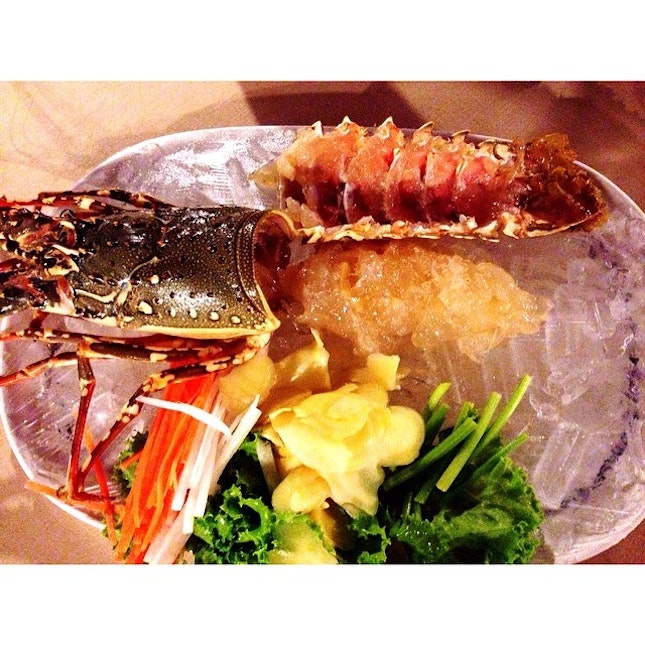 Lobster Sashimi 😋 #jnkgoseeahkua #foodporn #enjoyinglife