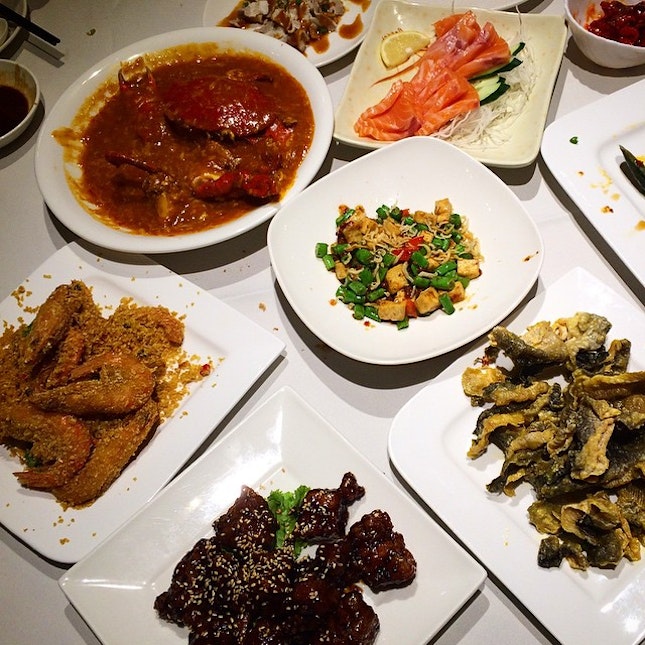 It feels like Chinese New Year : a seafood dinner feast😋 #rachfoodadventure #burpple #igsg #sgfood #sgfoodie