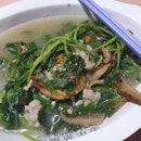 Spinach Seafood Soup ($3.80)