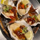 Air Flown Oysters With Ponzu Jelly