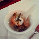 Tom yam koong #Singapore #thaifood #instafood #instagrammers #foodgasm #soup #foodstagram #foodaddict #foodporn #yum #hot #spicy