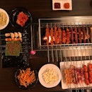 For a Korean Skewer Barbecue