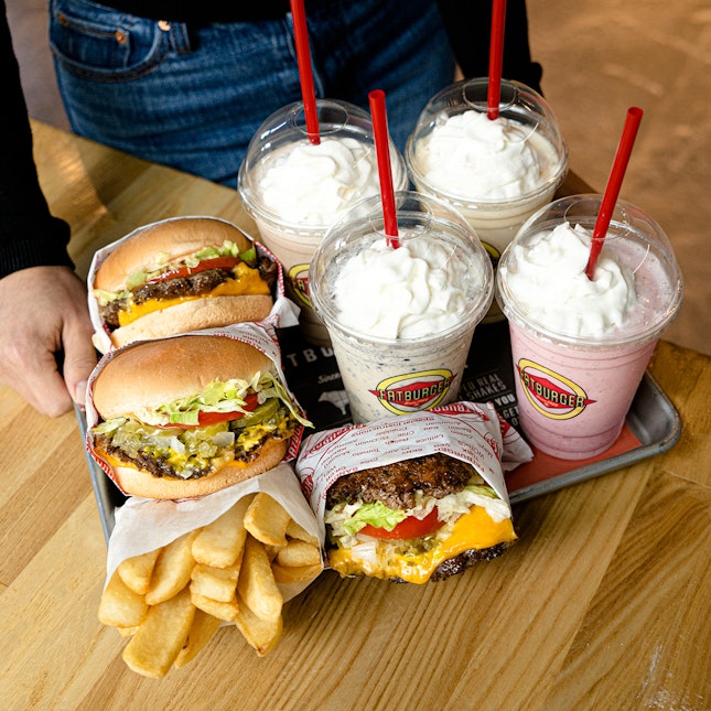 For 1-For-1 : Fatburger Menu Ala-carte (save ~$15)