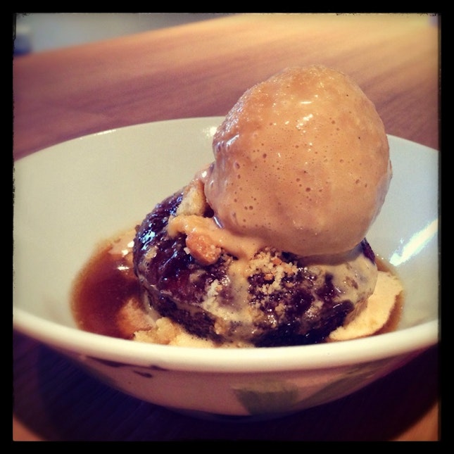 Sticky Date Pudding with Salted Caramel Ice Cream ($8++)