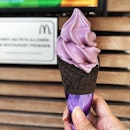 @mcdsg for their newly launched Purple Sweet Potato ice cream and I am loving it!