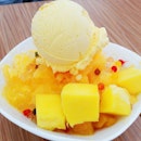 Mango Shaved Ice on a scorching hot day!!!