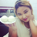 I can't resist comparing the size of my face to the #buns LOLOL!!!