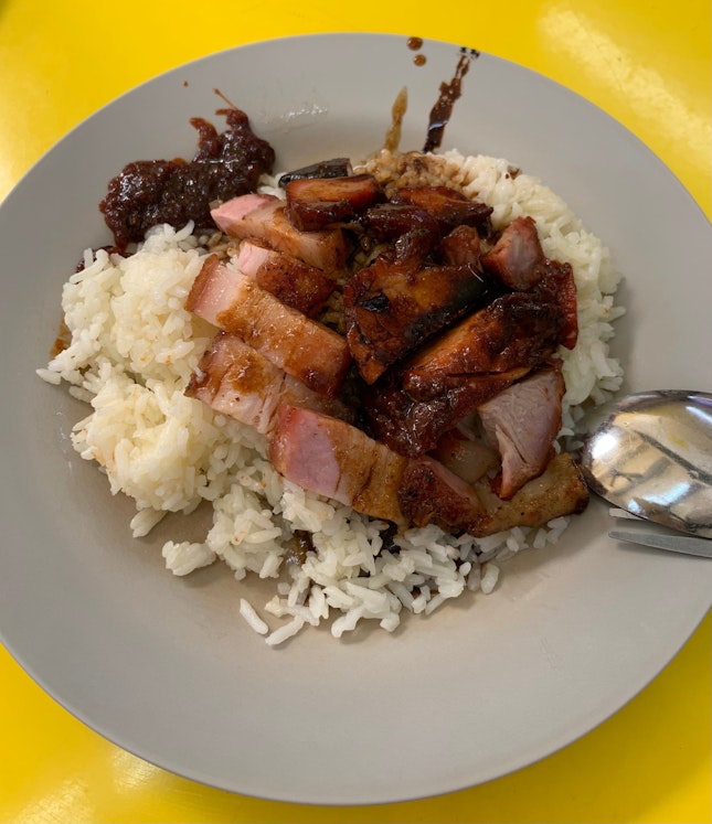 Char Siew/ Roasted Pork Rice