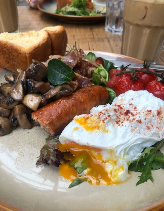 Delicious Breakfast With Fantastic Coffee