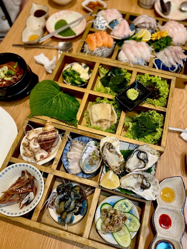 Korean sashimi