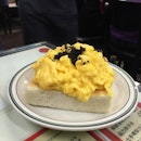 Black Truffle Scrambled Eggs On Toast