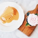 Thai milk tea crepe and flower pot gelato in a super pretty cafe

#cheongsaroundtheworld #omnomnom #burpple #eatfirstregretlater #cafehopping #cafehoppingbkk #vscocam #bangkok #thailand