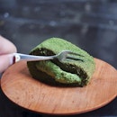 Best green tea swiss roll 🍵