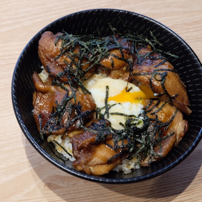 Yakitori Don With An Oozing Egg