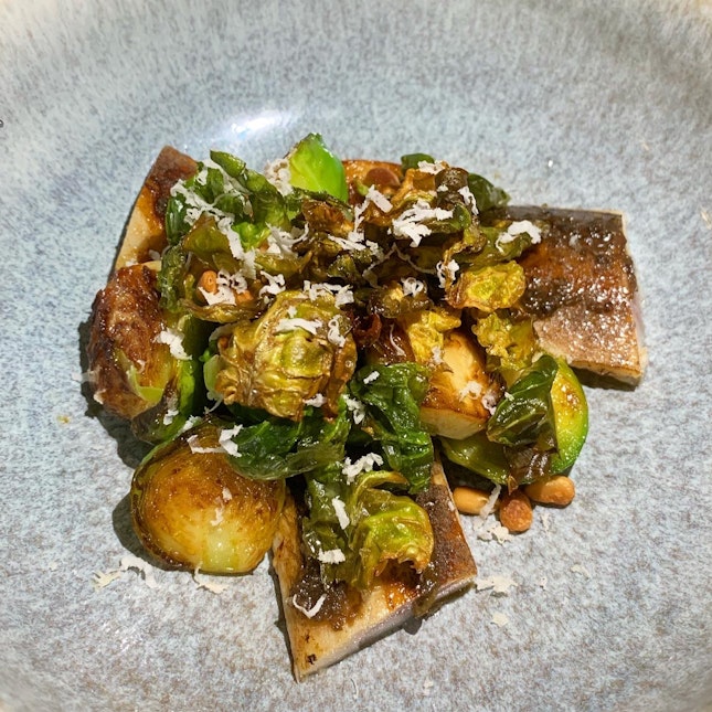 Brussel Sprouts & Aji ($32++)