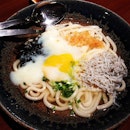 Cold udon.