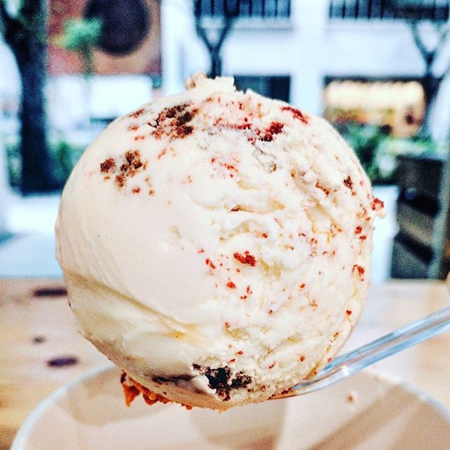 When in need of happy food, just think ice-cream.
