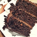 A super rich Chocolate Cake brought from Cédele to celebrate a friend's 21st.