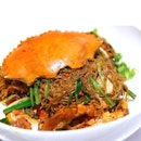 Woooo.....!Wok-Fried Bee Hoon with Sri Lankan Crab from the new Seafood Paradise at MBS.