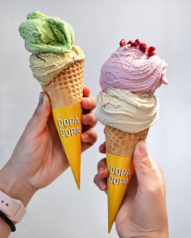 Launched in time for our nation’s 55th birthday and Dopa Dopa’s second anniversary, the creamery has come up with two unique yet familiar flavours to celebrate this occasion.