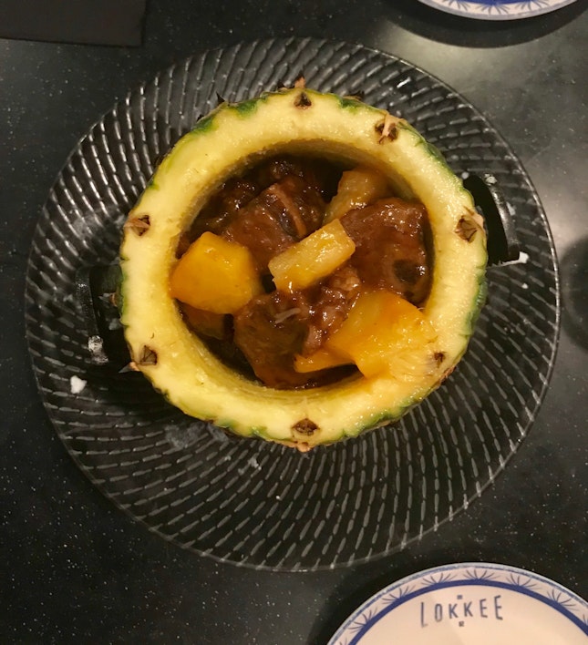 Signature Dish ( Pineapple Beef)