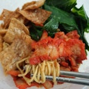 Dry Noodle $3.70 🍜 (popular Vegetarian Stall In Bishan) 