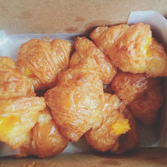 Salted Egg Crossiant