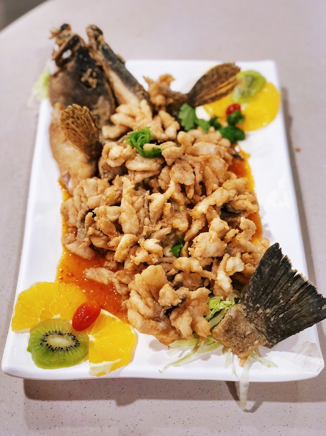 Deep Fried Garoupa Thai Style