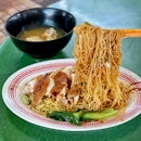 Soy sauce Chicken Noodles ($3.80)