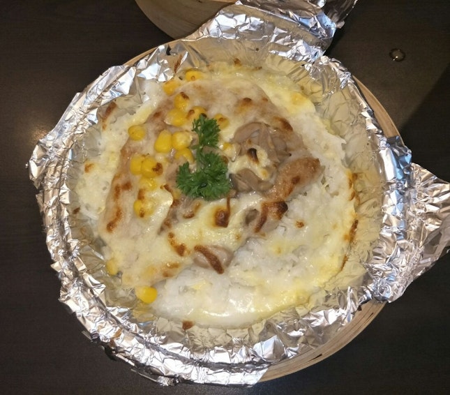 Cheese Baked Rice With Pork Chop (RM21.20)