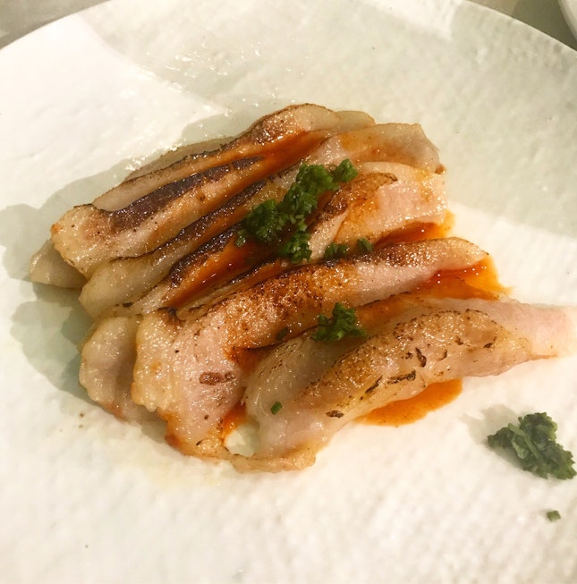 Pork Jowl w Chilli Natto Glaze ($14)