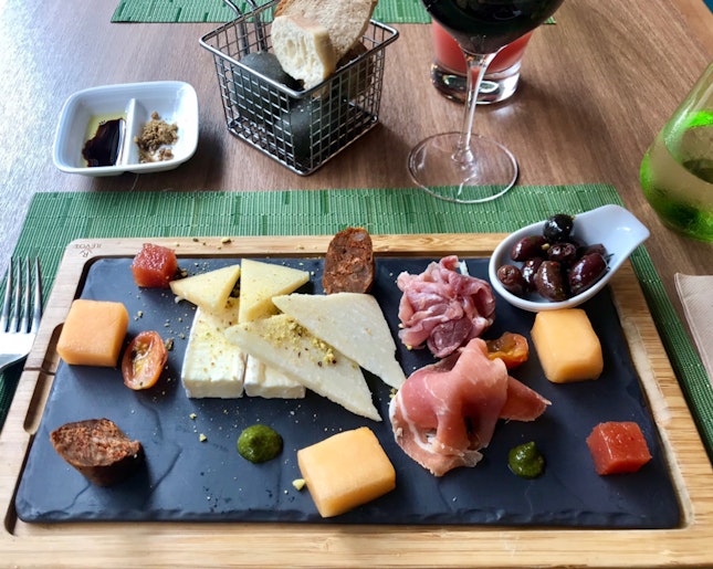 Cheese & Cold Cuts Platter ($24)