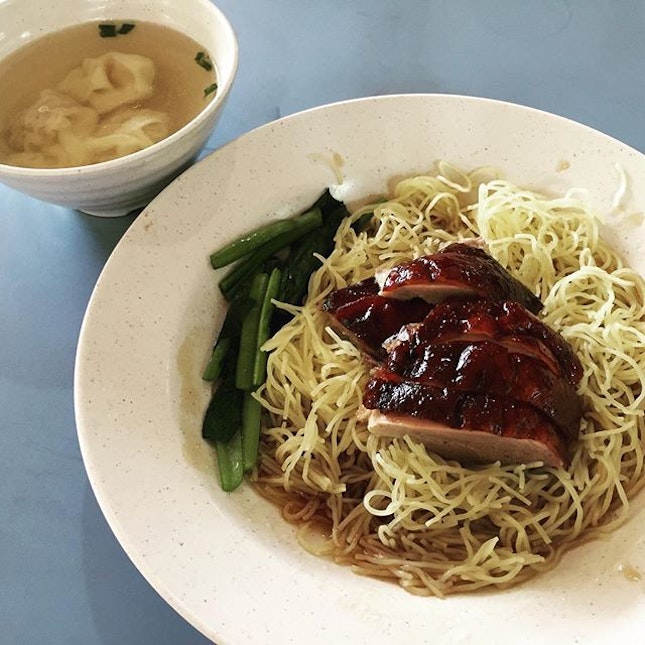Roast Duck Noodle @ Fei Fei Roasted Noodle. 