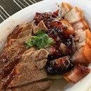 3 Combination Roast Meat [Roast Duck + Char Siew + Roast Pork] Platter @ Jin Shi Roasted Delight 金师烧腊, Blk 308 Clementi Avenue 4.