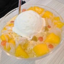 Mango Pomelo Sago with Ice Cream($7.50)😍