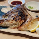 Salmon Kabuto Shioyaki