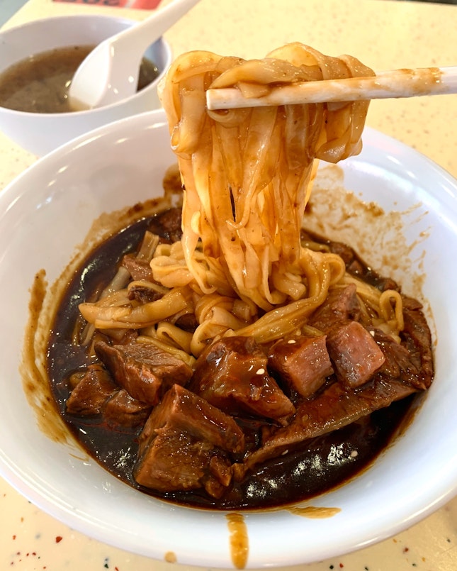 Beef Brisket Noodle(dry) ($4.50) 🍜🥩