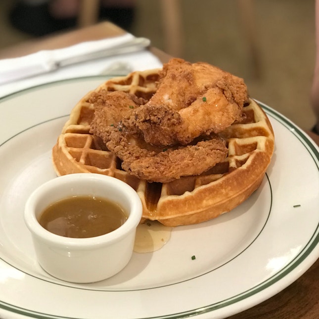 Chicken & Waffles ($21)