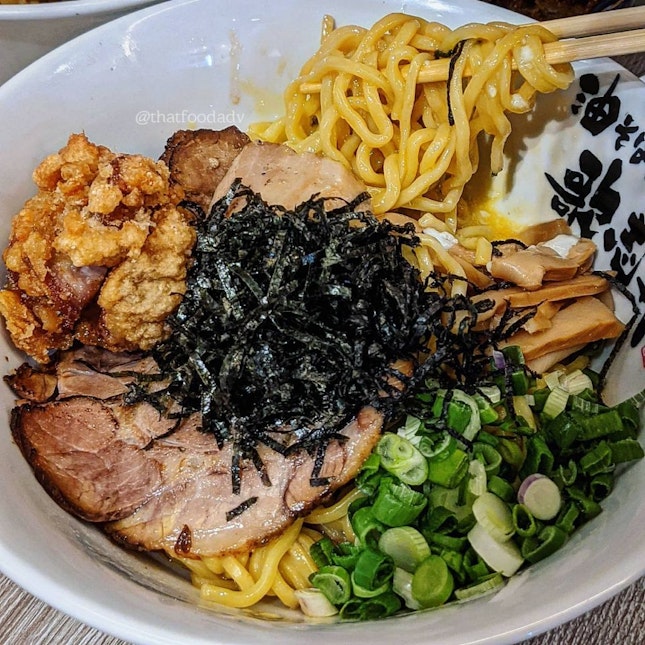 Mazesoba with all Toppings ($16.80++)