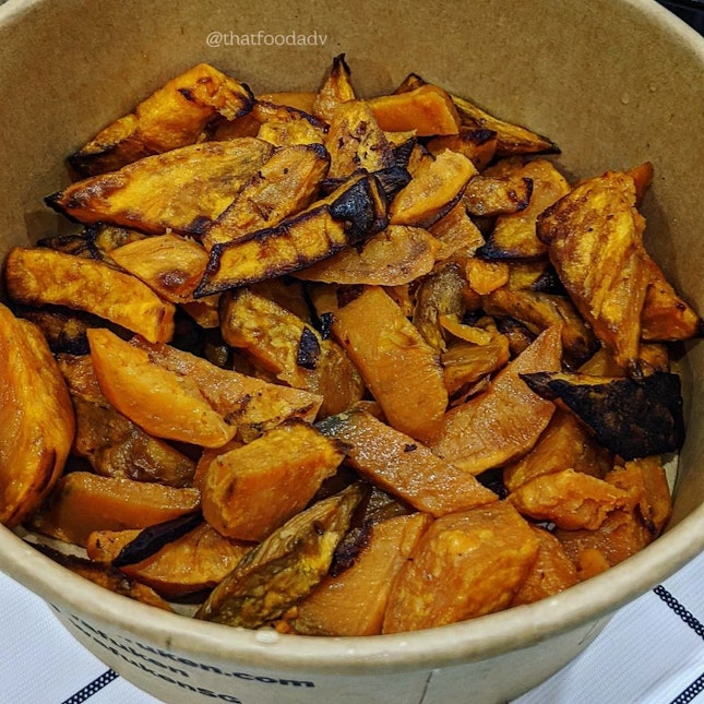 Salt Baked Sweet Potatoes