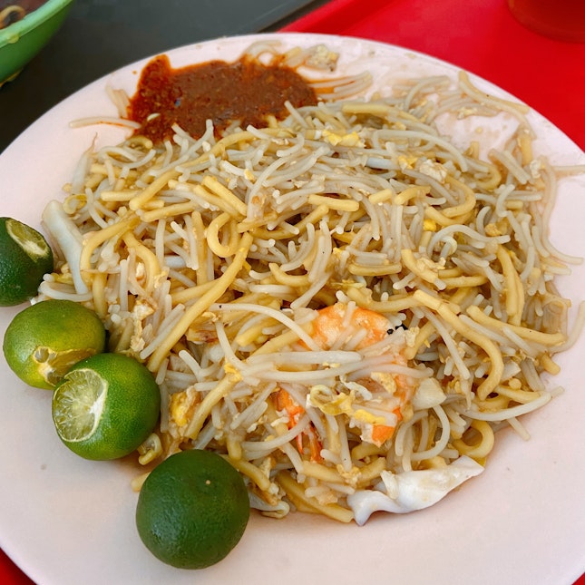 Fried Sotong Prawn Mee