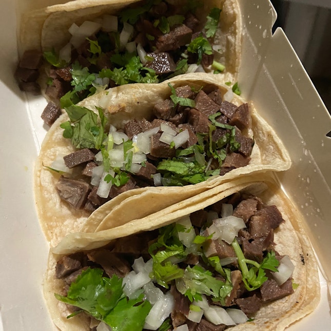 Lengua Tacos ($11.80)