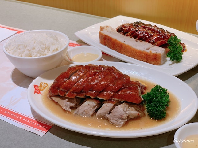 Roast Duck, Char Siew And Roast Pork