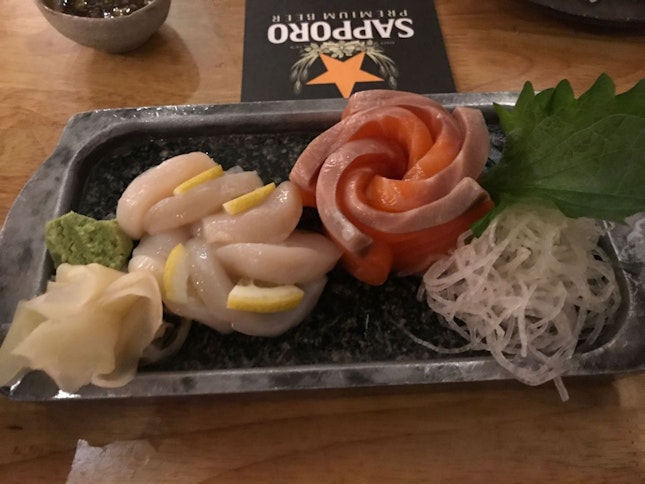 Awesome Food And Nice Sashimi!
