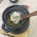 The Pumpkin Taro Fish Soup here is 🥰