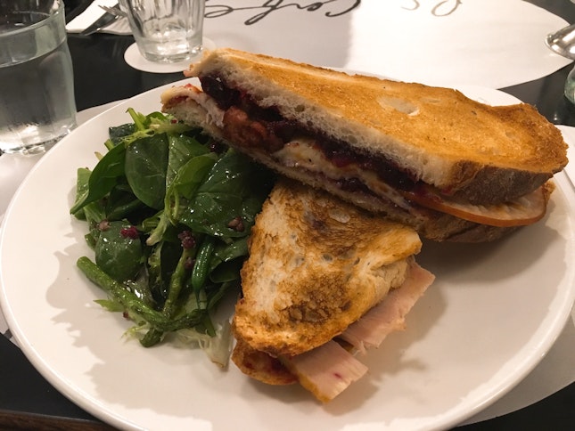 PS. Turkey Cranberry Sandwich