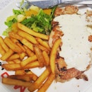 Mad Jack Grilled Chicken with Cream Sauce ($9.90)!